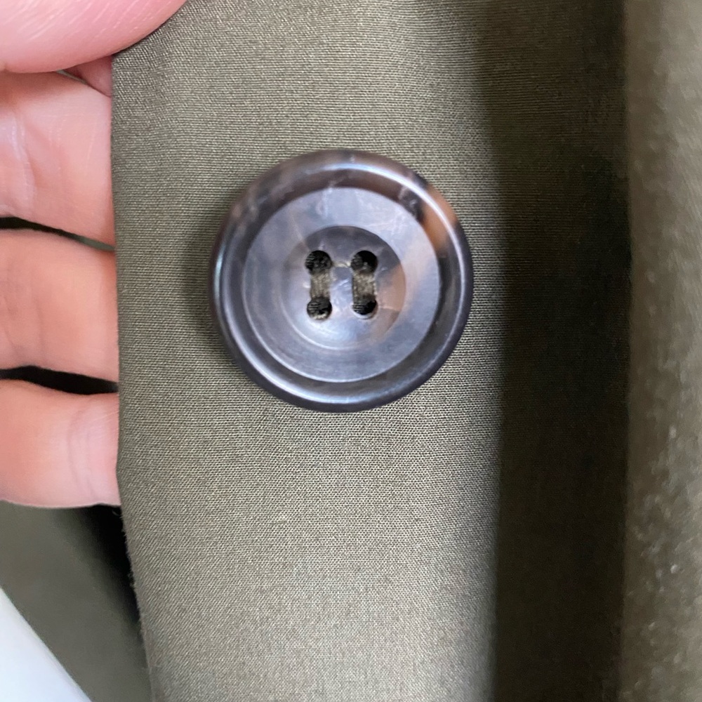 Vintage TOWNE from London Fog Long Trench Coat Size 44 Reg - Picture 10 of 15